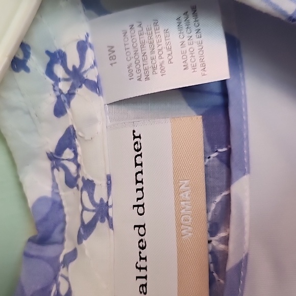 ALFRED DUNNER knit tank with linen cardigan. - Picture 2 of 5